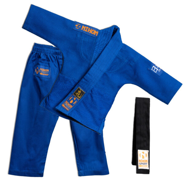Baby-judopak Nihon Baby Gi | blauw