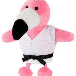 Sleutelhanger Flamingo in gi