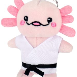 Sleutelhanger Axolotl in gi